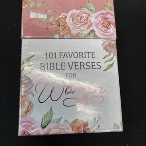101 Favorite Bible Verses for Women, Inspirational Scripture Cards‎ Sealed
